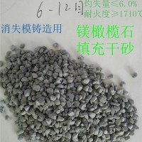 消失模鑄造用鎂橄欖石填充干砂